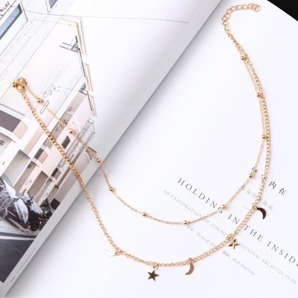mangostyle Jewelry - ❣️ Dreamy Double Strand Celestial Choker Necklace